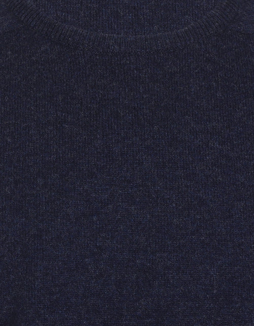 William Lockie Round Neck Lambswool Pullover | Astra