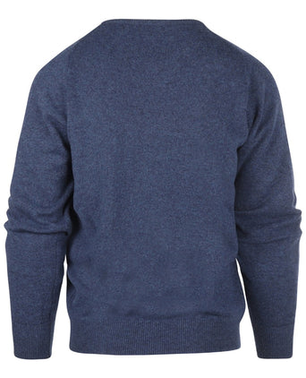 William Lockie Round Neck Lambswool Pullover | Rhapsody