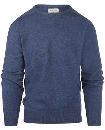 William Lockie Round Neck Lambswool Pullover | Rhapsody