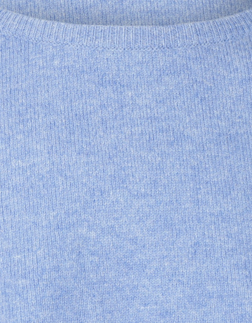 William Lockie Round Neck Lambswool Pullover | Surf