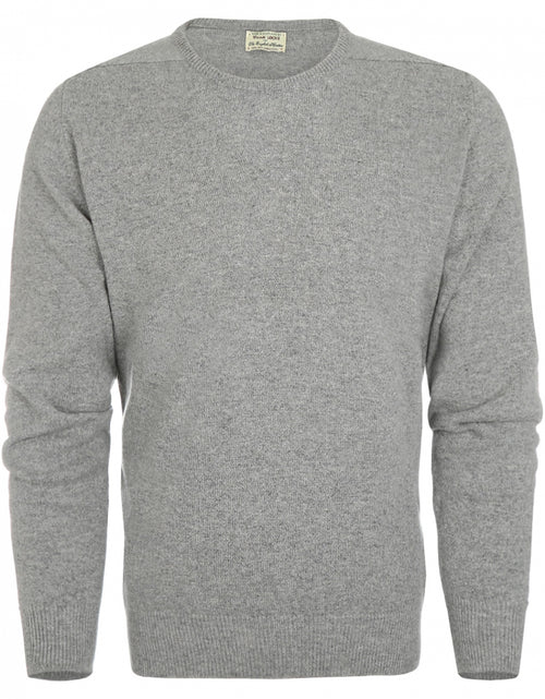 William Lockie Round Neck Lambswool Pullover | Flannel