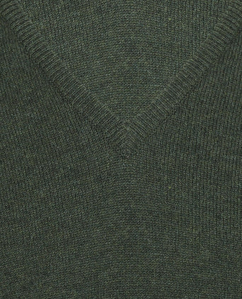 William Lockie V-hals Lamswol Pullover | Rosemary