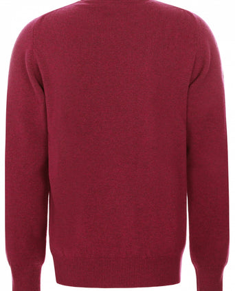 William Lockie V-neck Lambswool Pullover | Roship
