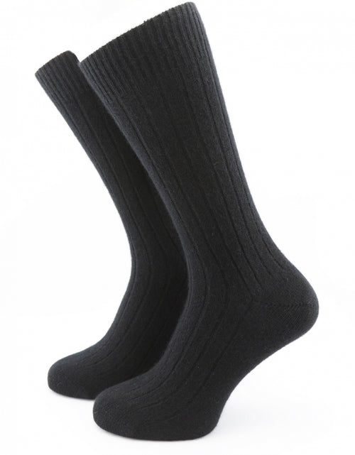 Luxury Cashmere Socks | Black