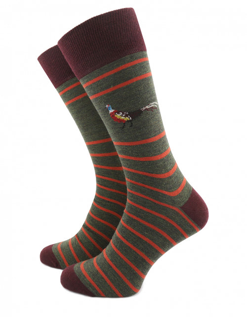 Corgi men's socks | Green