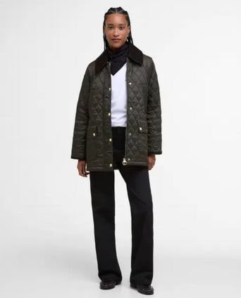 Barbour Modern Beadnell Quilted Jacket | Green