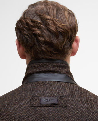 Barbour Hereford Tweed Wool Jacket | Brown