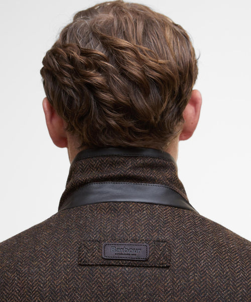 Barbour Hereford Tweed Wool Jacket | Brown