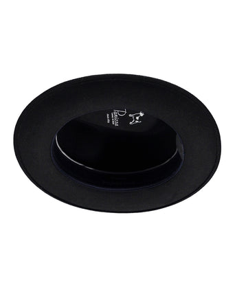 Sportieve Italiaanse Hoed Wolvilt | Zwart