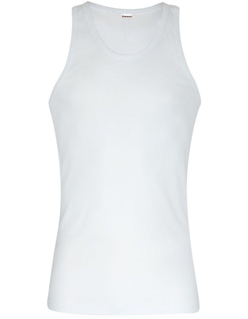 singlet soft cotton | White