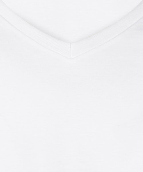 T-shirt 2-pack v-neck | White