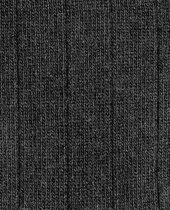 Lhasa rib men's knee socks | Grey