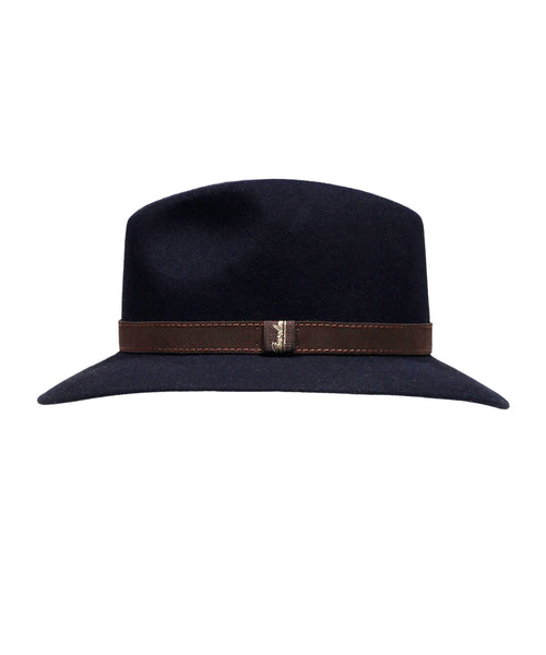 Modern Lightweight Italian Hat | Navy Blue