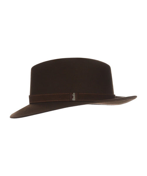Modern Lightweight Italian Hat | Brown