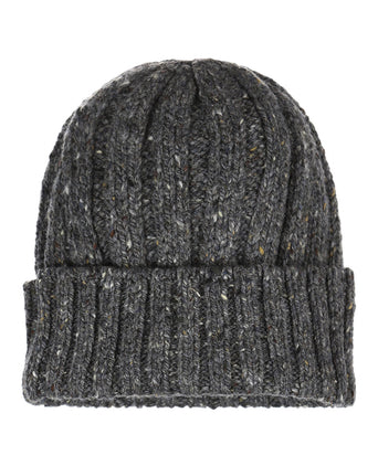 Chunky Knit Irish Hat | Grey
