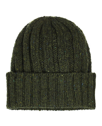 Chunky Knit Irish Hat | Green