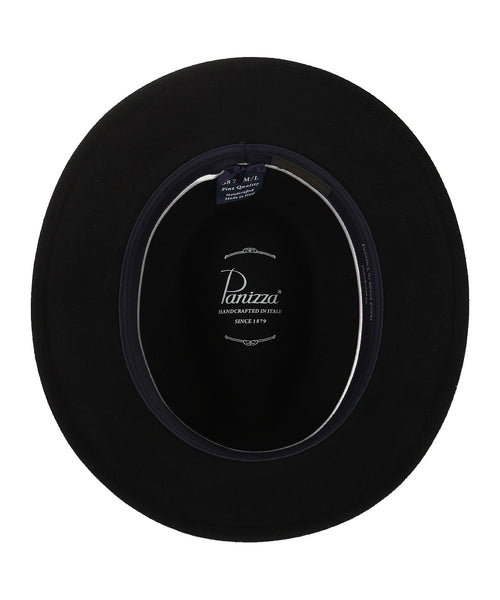 Sporty Italian Hat Hair Felt | Black