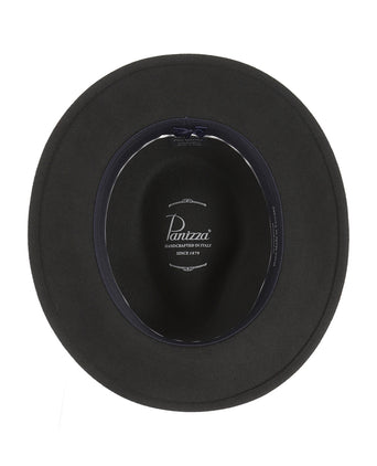 Sportieve Italiaanse Hoed Haarvilt | Antraciet Grijs