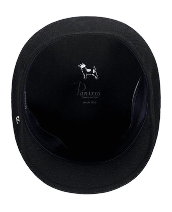 Italian Blocked Cap | Black