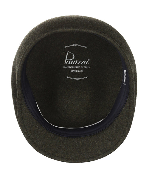 Italian Blocked Cap | Green