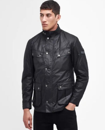 Barbour Intl. Duke Wax Jacket | Black