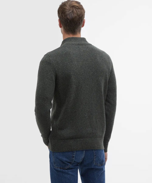 Tisbury High Zip Sweater | Green
