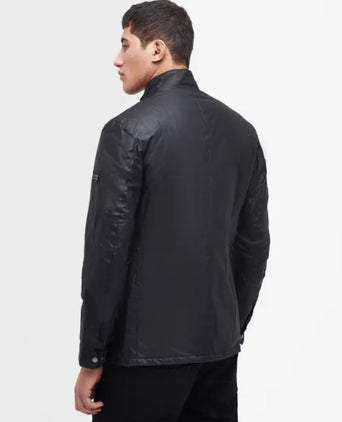 Barbour Intl. Duke Wax Jacket | Black