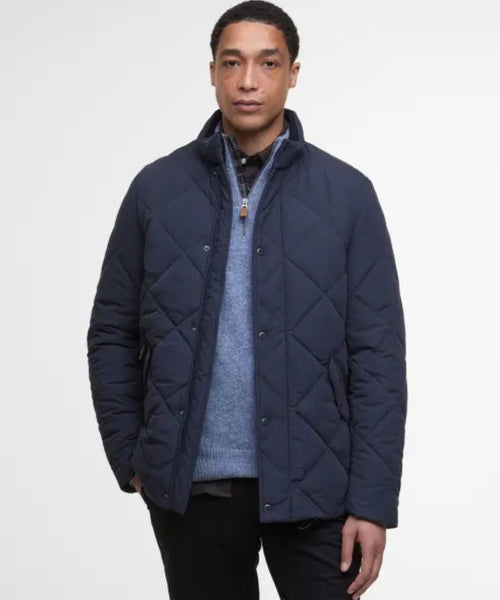 Barbour Chelsea Quilted Jacket | Navy Blue