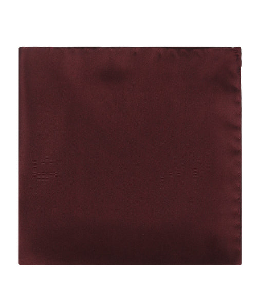 Pocket Square Silk Uni | Red