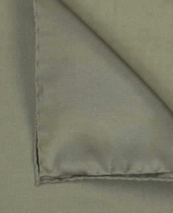 Pocket Square Silk Uni | Green
