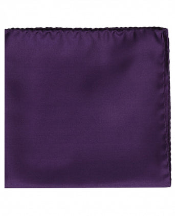 Pocket Square Silk Uni | Purple