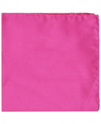 Pocket Square Silk Uni | Fuchsia