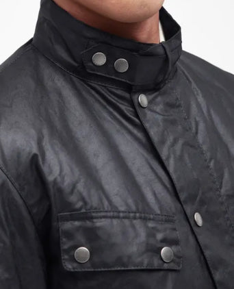 Barbour Intl. Duke Wax Jacket | Black