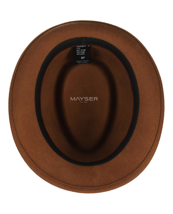 Trilby Hoed Troy | Bruin