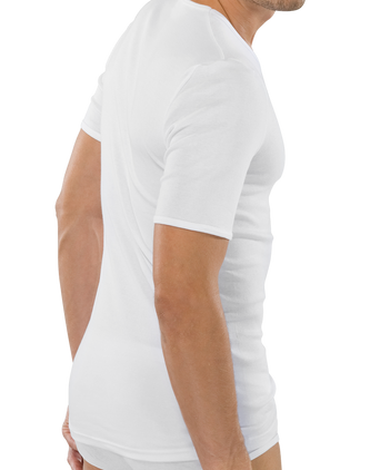 Schiesser T-shirt round neck | White