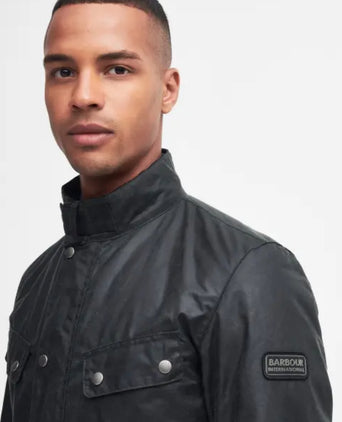 Barbour Intl. Duke Wax Jacket | Green