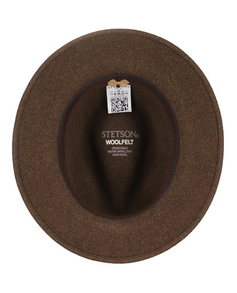 Hoed traveller | Mahoni Bruin