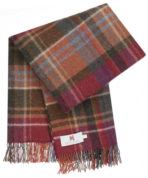 Irish Plaid of Shetland Wool | Check