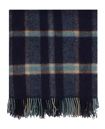 Ierse Plaid van Shetland Wol | Ruit