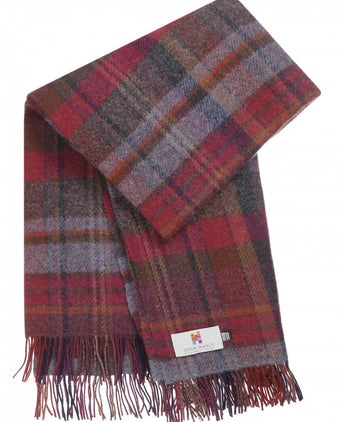 Ierse Plaid van Shetland Wol | Ruit