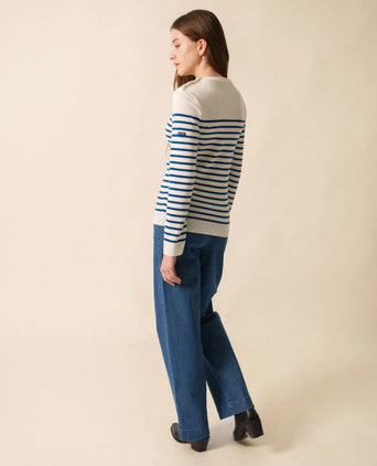 Saint James Pullover Maree IIR | White