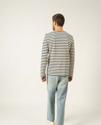 Meridien Modern Sweater | White