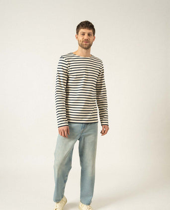 Meridien Modern Sweater | White