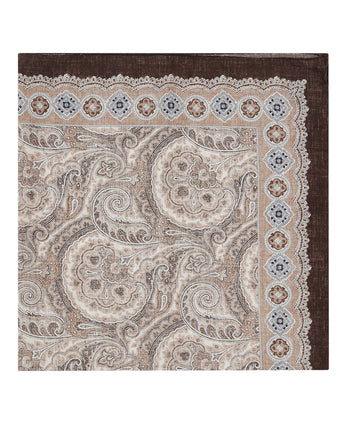 Bandana Zijde | Bruin