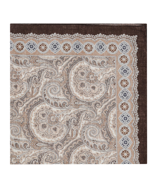 Bandana Zijde | Bruin