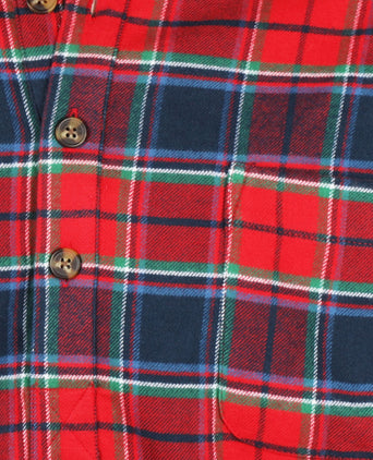 Nightgown Classic flannel | Red