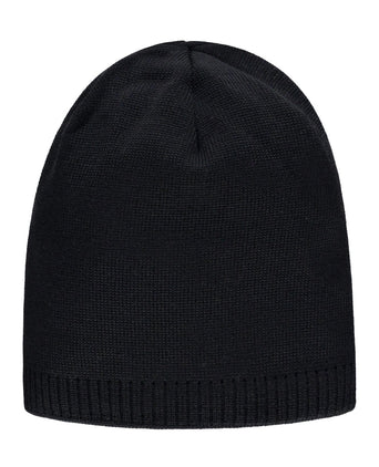 Wollen Beanie | Zwart