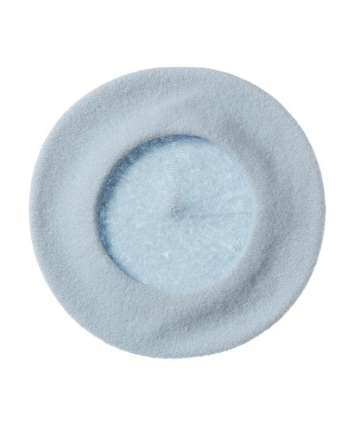 Wool Beret | Blue
