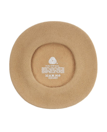 Wool Beret | Brown