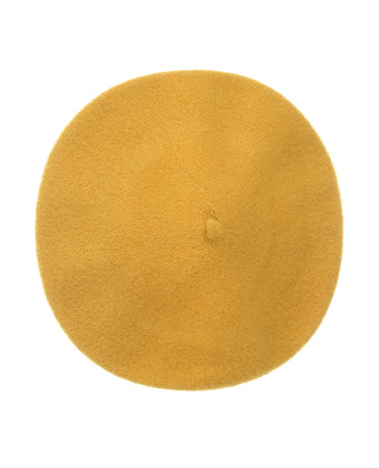 Wollen Baret | Geel